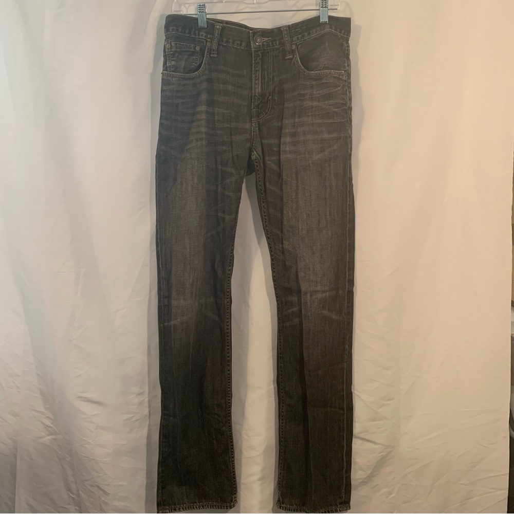 American Eagle Men’s Slim Straight Black Jeans Size 32x34